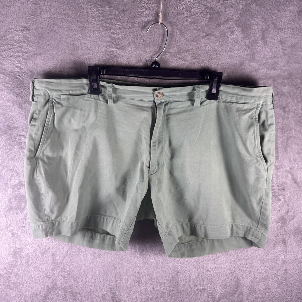 Polo Ralph Lauren Shorts Mens 42 Green Classic Fit Chino 6" Inseam Casual